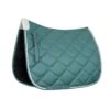 Horze Ghent Quick Dry Dressage Saddle Pad W/Faux Fur - Arctic Blue -Kensington Shop 586505 800 800