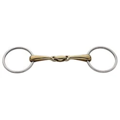 Herm Sprenger Loose Ring Snaffle Bit 18mm Double Joint