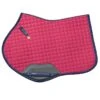 Romfh Curvy Saddle Pad - Juicy Pink /Navy