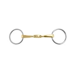 M. Toulouse Curved Mouth 14 Mm Loose Ring Bit W/Lozenge