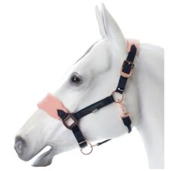 Horze Trixi Pony Soft Fleece Halter - Dark Navy -Kensington Shop 649674 800 800