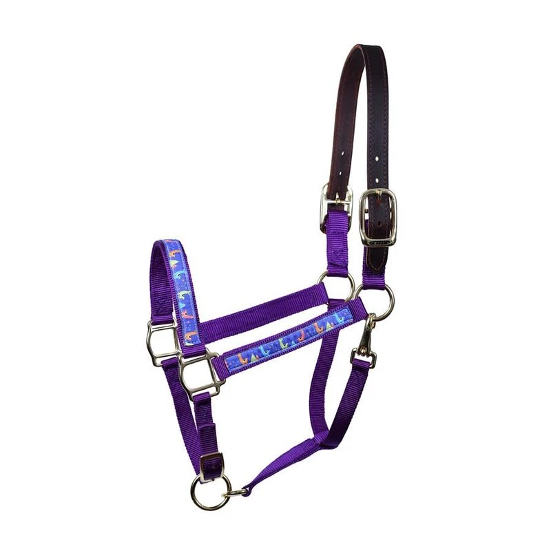 Perri's Ribbon Safety Halter - Purple Llama 3 Perri's Ribbon Safety Halter - Purple Llama