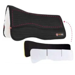 T3 WoolBack Ortho Impact Performance Pad W/Shims - Black -Kensington Shop 676341 800 800