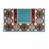 Western Rawhide Country Legend Crosses New Zealand Wool Standard Show Blanket - Turquoise/Red/White/Tan -Kensington Shop 679890 800 800