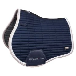 Fair Play Quartz Ceramic Jump Saddle Pad - Navy