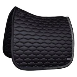 Fair Play Hexagon Arrow Dressage Saddle Pad - Black