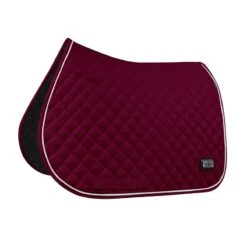 Fair Play Amber 2.0 All Purpose Saddle Pad - Burgundy
