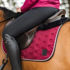 Horze Smoky Twilight Air Mesh All Purpose Saddle Pad - Anemone Dark Pink -Kensington Shop 696372 800 800