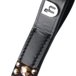 Horze St. Moritz Curved Crystal Browband - Fir Green -Kensington Shop 699431 800 800