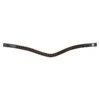 Horze St. Moritz Curved Crystal Browband - Chocolate Martini